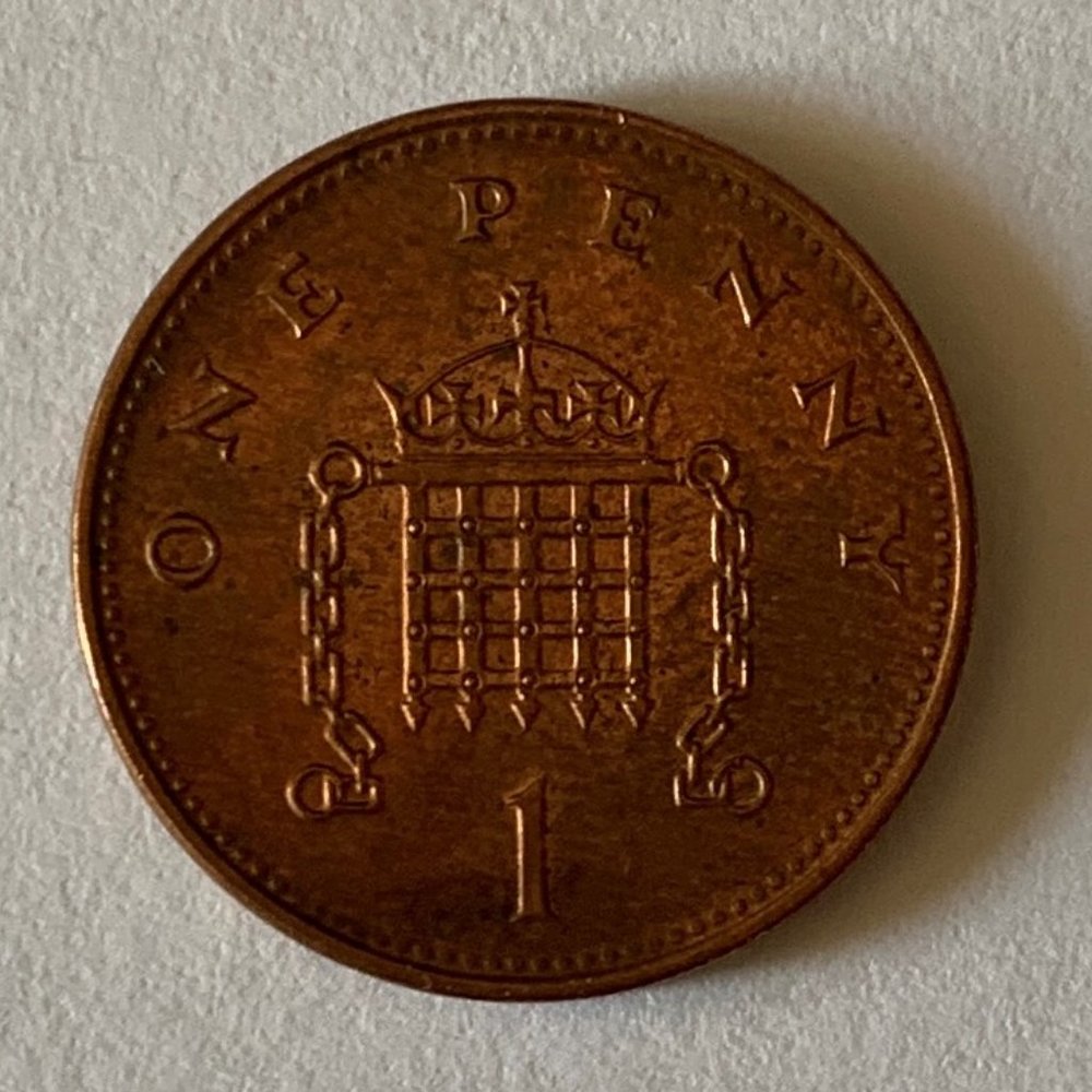 One Penny - 1996 - United Kingdom UK Coin - Queen Elizabeth II - KM #935a